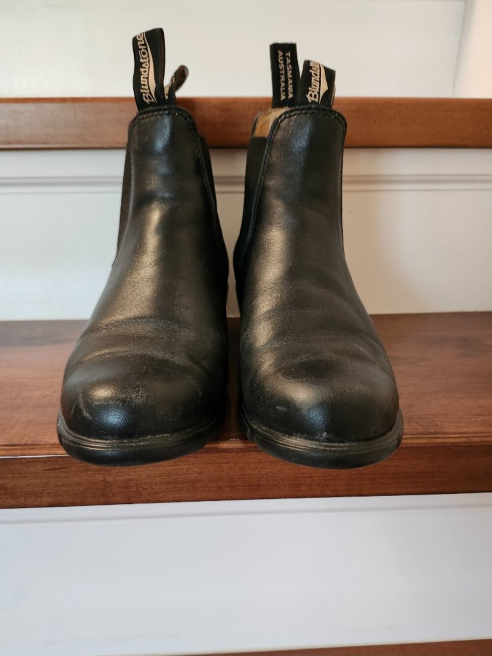 Blundstone heel chelsea black boots in women's size US 8.5 - Picture 3 of 8